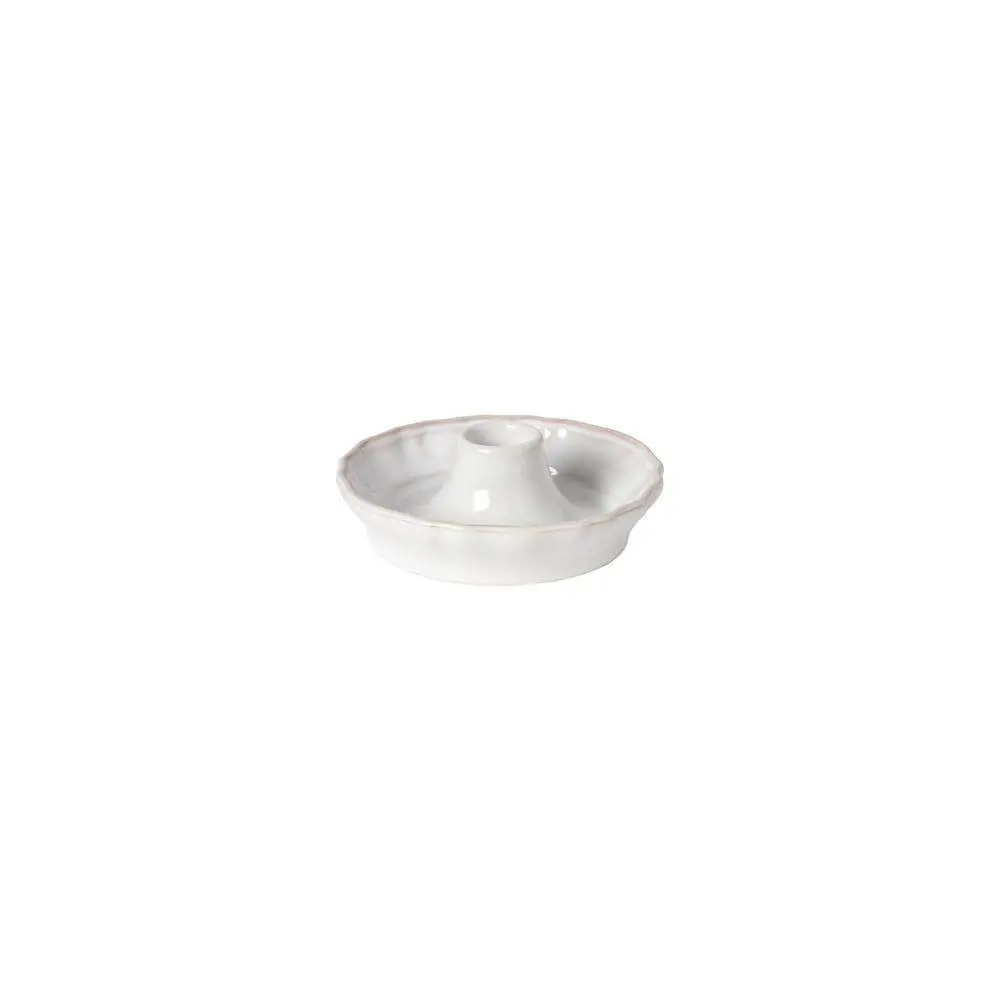 Costa Nova Alentejo White Candle Holder